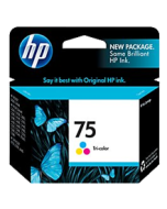 Cartouche d'encre Couleur d'origine OEM Hewlett Packard CB337WN (HP 75) Tricolore