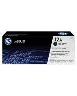 Cartouche Toner Laser Noir d'origine OEM Hewlett Packard Q2612A (HP 12A)