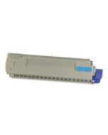 Cartouche Toner Laser Cyan Compatible Okidata 44059215 Haut Rendement pour Imprimante MC860.
