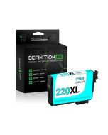 Cartouche d'encre Cyan Compatible Epson 220XL - T220XL220 Haut Rendement