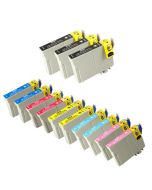 Ensemble de 13 Cartouches d'encre Compatibles Epson T098 / T099