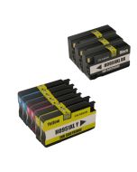 HP 950XL - 951XL Ensemble de 9 cartouches réusinées Haut Rendement