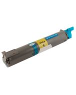 Cartouche Toner Laser Cyan Compatible Okidata 43459303 Haut Rendement pour Imprimante C3400n, C3530MFP & C3600n Series