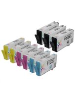 HP 910XL Enemble de 10 Cartouches d'encre Réusinées Haut Rendement