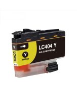 Brother LC404 Y Cartouche compatible Jaune Haut Rendement