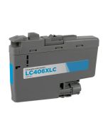 Brother LC406XL Cyan Cartouche compatible Haut Rendement