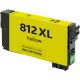 Epson 812XL (T812XL420-S) Cartouche D'encre Jaune Réusinée Haut Rendement