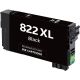 Epson 822 XL (T822XL120-S) Cartouche D'encre Noir Réusinée Haut Rendement
