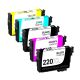 Ensemble de 5 Cartouches d'encre Compatible Epson 220XL Haut Rendement
