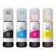 Epson T522 Ensemble de 4 bouteilles d'encre compatible BK/C/M/Y