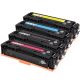 HP 204A Ensemble de 4 cartouches Réusinées ÉcoResponsable CF510A - CF511A - CF512A - CF513A 