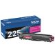 Cartouche Laser Toner Originale OEM BROTHER TN225 - Haut Rendement - Magenta