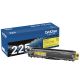 Cartouche Laser Toner Originale OEM BROTHER TN225 - Haut Rendement - Jaune