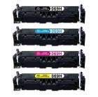Canon 069H Ensemble de 4 cartouches compatible Haut Rendement BK-C-M-Y
