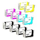 Ensemble de 10 cartouches Compatibles  pour Epson T127 - Extra Haut Rendement